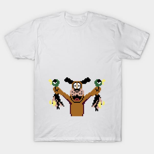 Duck Hunt dog T-Shirt by Molenusaczech